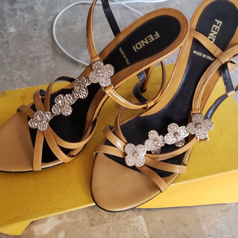Fendi high heels sandals